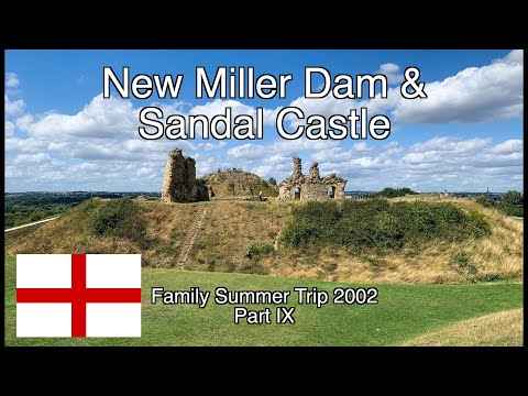 New Miller Dam & Sandal Castle, Wakefield, UK   4K