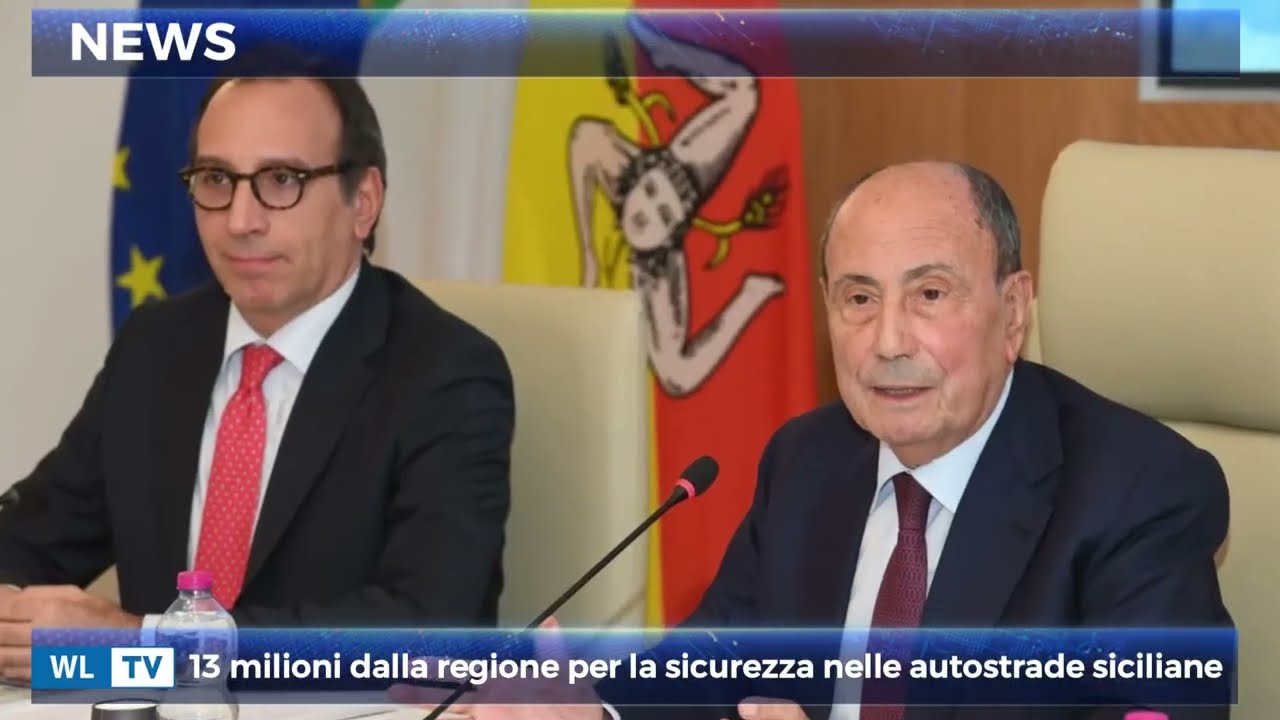 13 milioni dalla regione per la sicurezza nelle autostrade siciliane