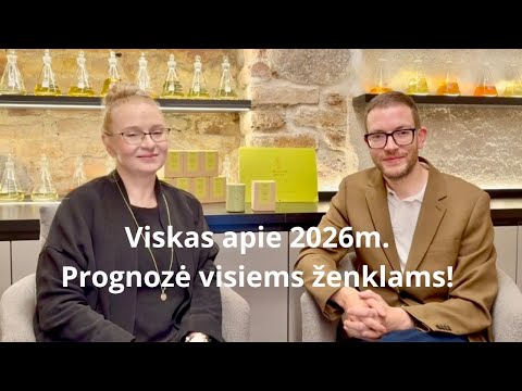 Viskas apie 2026m. Prognozė visiems ženklams! Metų žvakės ir Astrologinio kalendoriaus pristatymas