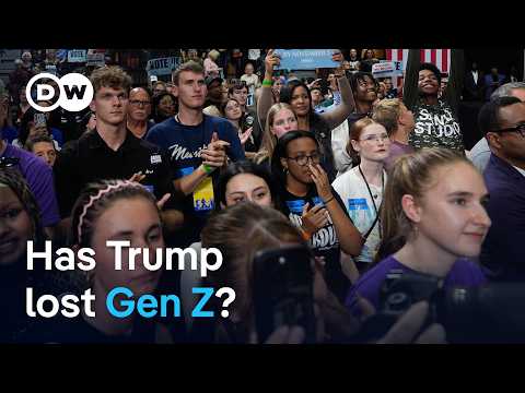 Why young voters are turning against Trump | DW News