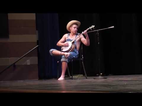 Hillbilly Banjo Player in the Talent Show