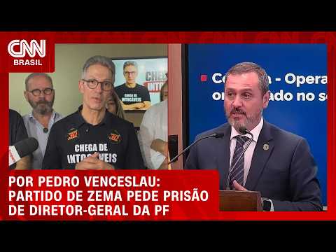 Novo pede ao STF prisão de Andrei, diretor-geral da PF | CNN 360º