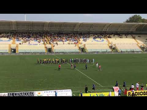 Modena Fc, la coreografia spettacolare della Curva Montagnani