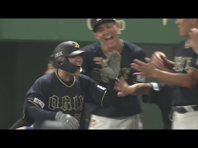 【8回表】貴重な追加点!! バファローズ・来田涼斗 豪快に振り抜き今季第1号ホームランを放つ!! 2025年7月1日 埼玉西武ライオンズ 対 オリックス・バファローズ