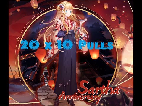 Tales of Erin - Sartha Anniversary 20 x 10 Summons !!!