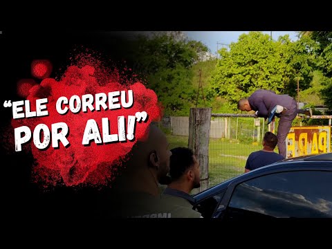 Unprecedented escape during reporting at Aguazul Swimming Pools.