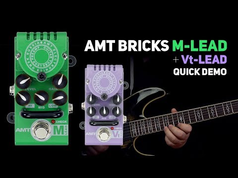 AMT Electronics Bricks Vt-Lead (VHT Emulates) - 1channel tube guitar preamp image 11