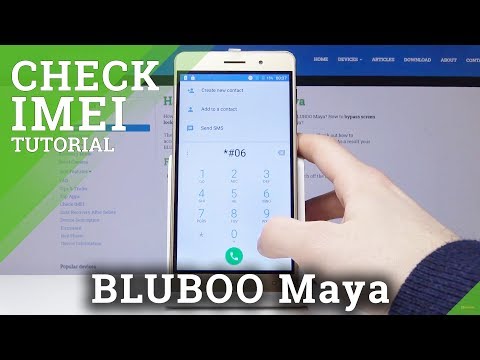 How to Locate IMEI & SN in BLUBOO Maya – IMEI Information
