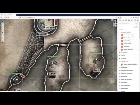 Building Out of the Abyss in Roll20