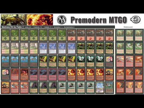 Premodern Test - Madness RG vs Madness UG