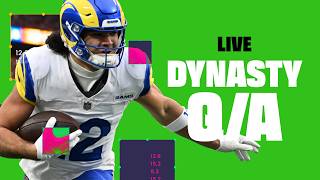 Dynasty Fantasy Football Live | Startup Drafts, Trades, News & Rookie Questions Answered