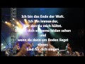 Ich bin das Ende der Welt - Tim Bendzko 