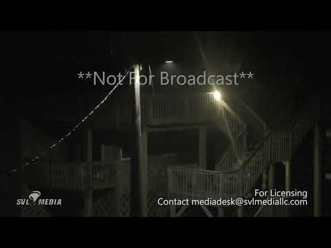 Buxton, North Carolina - Tidal Surge During High Tide - November 16th, 2019