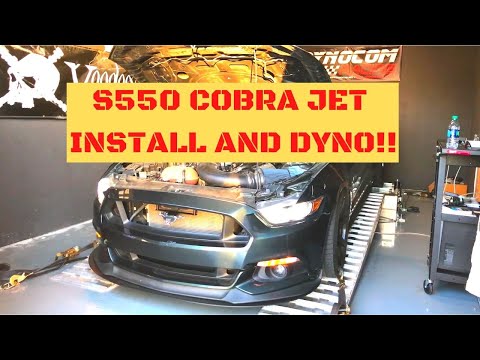2015 Mustang GT Cobra Jet install and Dyno!!!!