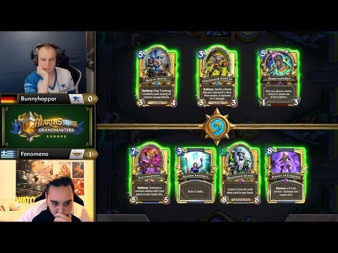 Bunnyhoppor vs Fenomeno | Hearthstone Grandmasters Europe Week 1 Day 2 | GAME 2