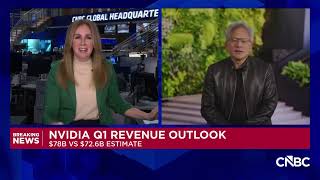 Nvidia CEO Jensen Huang on AI's pressure on software stocks