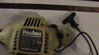 Craftsman Poulan Chainsaw Pull start Starter Recoil Repair