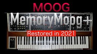 Video thumbnail for [MOOG: MemoryMoog Plus] resotred in 2021_(Synthesizer Quest 7) by Y.O.P. channel
