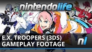 E.X. Troopers (3DS) Gameplay Footage