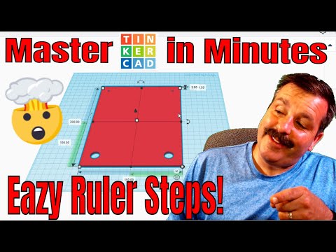 Place Perfect Holes in Tinkercad by Rocking the Ruler Tool