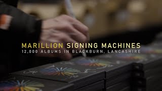 Marillion - Signing 12,000 &quot;An Hour Before It&#39;s Dark&quot; albums!