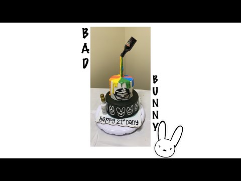 Maria Makes: Bad Bunny Cake 🐰