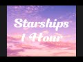 Starships By Nicki Minaj 1 Hour(Lyrics)