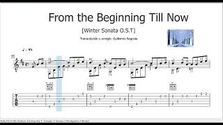 From The Beginning Until Now - Sonata de Invierno - Partitura y Tablatura