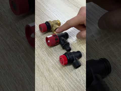 Сбросной клапан в системе отопления - обслуживание и принцип работы. #сброснойклапан