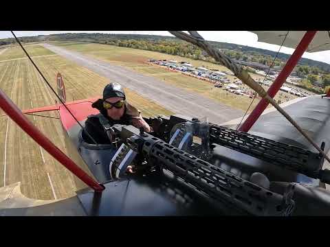 Fokker Dr.I Flight at National Museum USAF