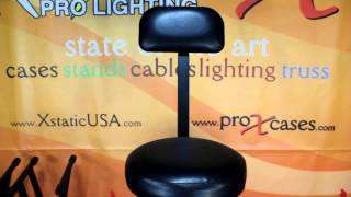 ProX T-Djchair Portable DJ Drummer Guitar Musician Chair Stool Stand Review by Paul Xstatic Pro Gear