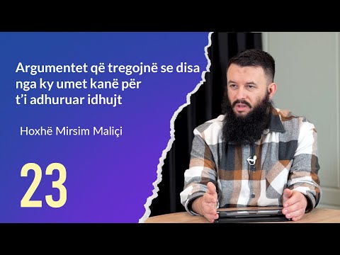 23. Argumentet që tregojnë se disa nga ky umet kanë për t’i adhuruar idhujt - Hoxhë Mirsim Maliçi