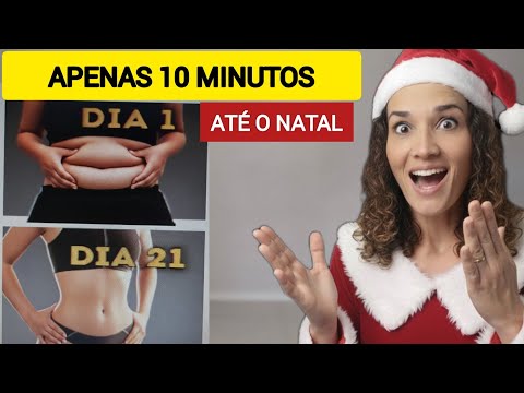 Lesson 1 - Lose Belly Fat in 21 Days | 10 Min | Advent Fitness Challenge | Slim for Christmas | L...