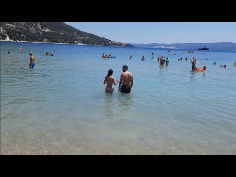 Croatia, Omis, beach Velika Plaza 16.07.2025