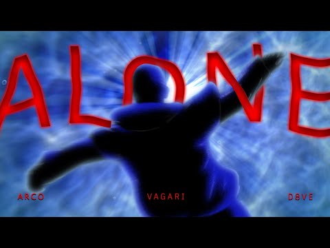 ARCO, Vagarį - ALONE (feat. D8VE) (Official Lyric Video)