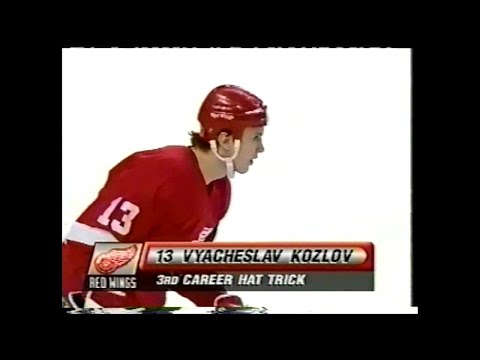 98/99 RS: Det @ Buf Highlights - 2/21/99 (Kozlov Hat Trick)
