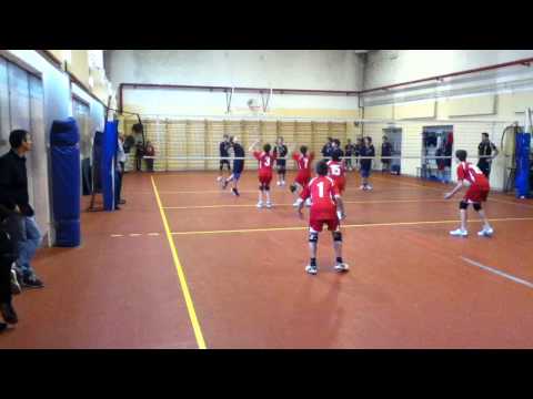 ASPES-OLYMPIA 0-3 FASE FINALE 2.DO SET, CAMPIONATO U14 2012-13