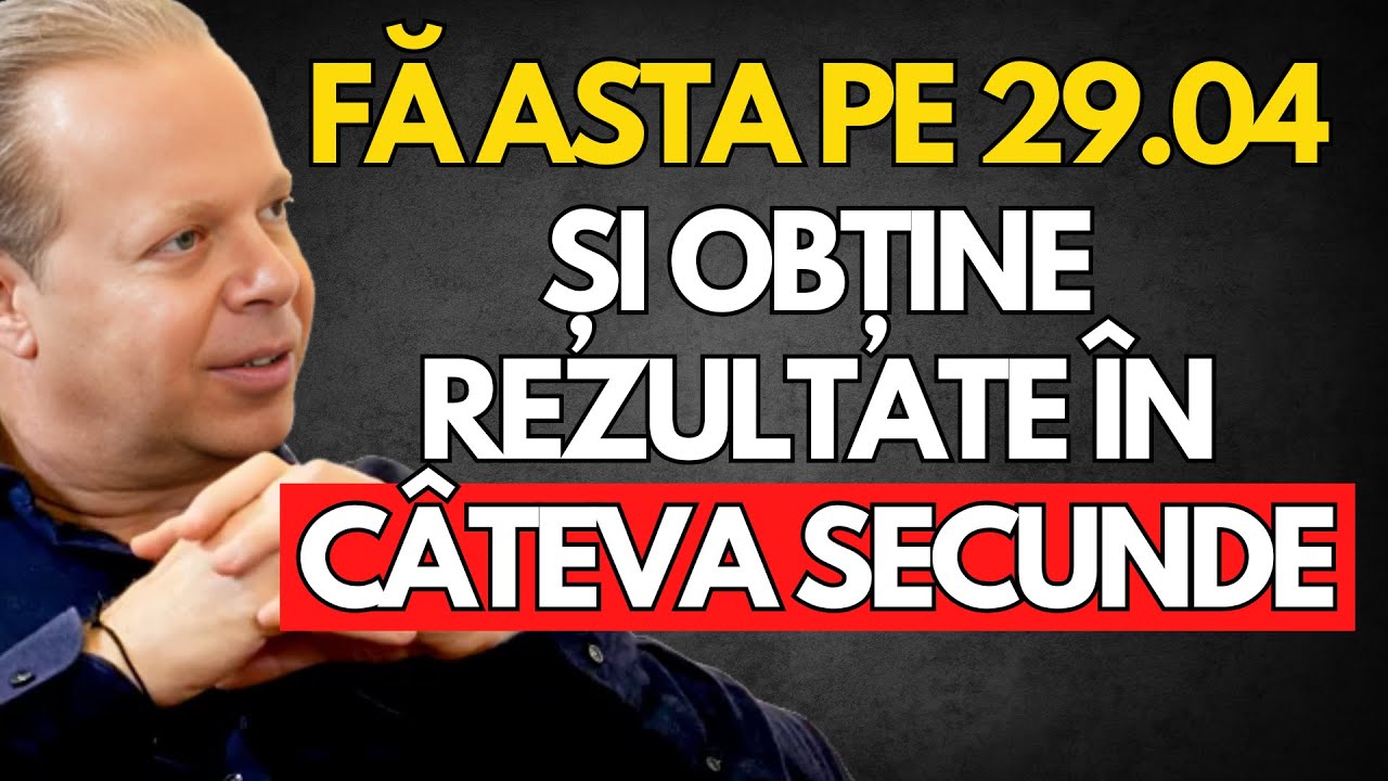 Atenție, asta funcționează în SECUNDE – Joe Dispenza