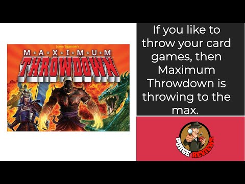 The Purge: # 2952 Maximum Throwdown: The card throwing game set to the max of throwing