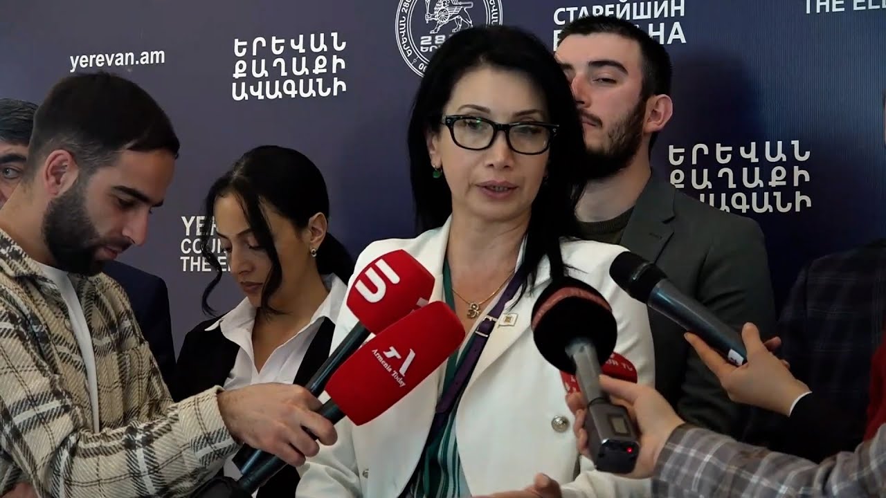 Երեւանի ավագանու անդամների ճեպազրույցները