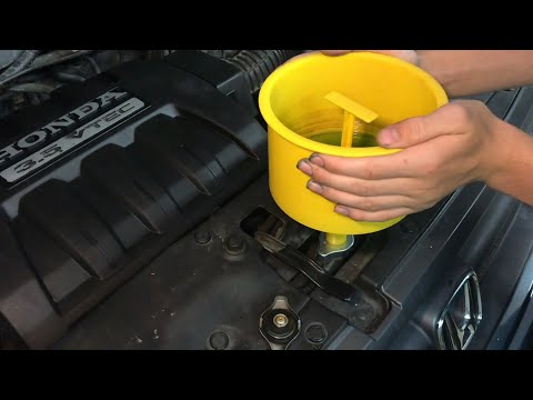 BLEEDING AIR from the cooling system with the “spill free funnel”  radiator