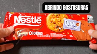 ???? ABRINDO CHOCO COOKIES NESTLÉ DUPLO CHOCOLATE | DE ARRUDA ABRINDO GOSTOSURA