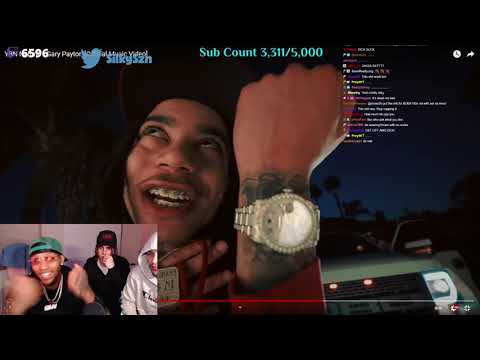 Silky Reacts To YBN Nahmir - Gary Payton [Official Music Video] w/Konvy & Dandogg
