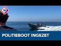 Politieboten en helikopter ingezet voor duikers die werden aangezien als drugscriminelen