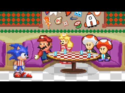 Sonic and Mario's Awkward Reunion