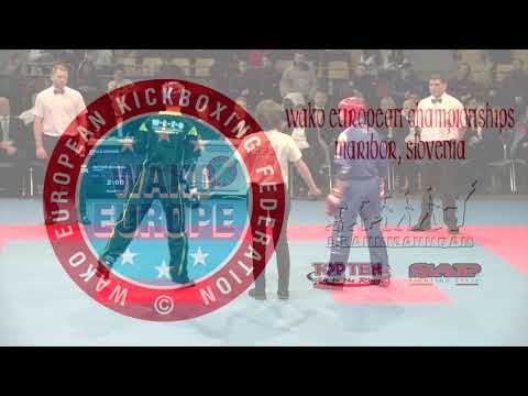 Davide Colla v Dominik Meyer WAKO European Championships 2018
