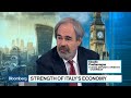 Costamagna Says Italy Is Recovering Quickly