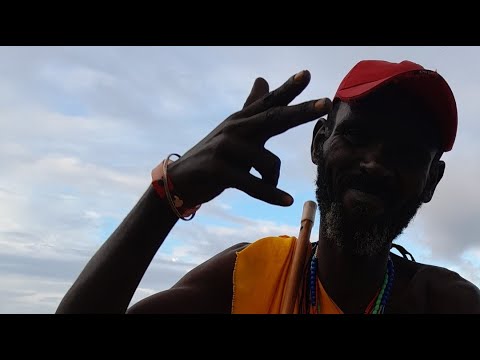 maasai at beach ⛱️