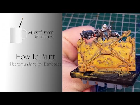 How To Paint: Necromunda Barricades