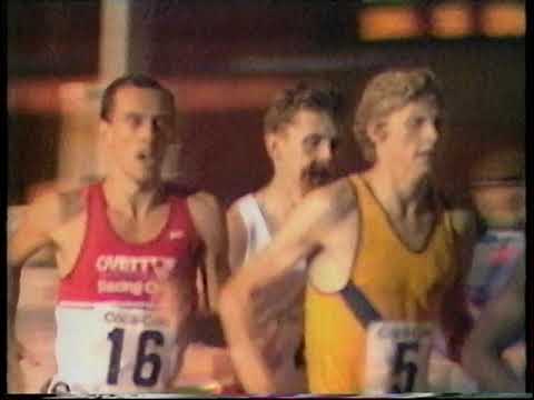 Cram & Ovett - 1 Mile, IAC Coke Meeting, Crystal Palace, London 1983.